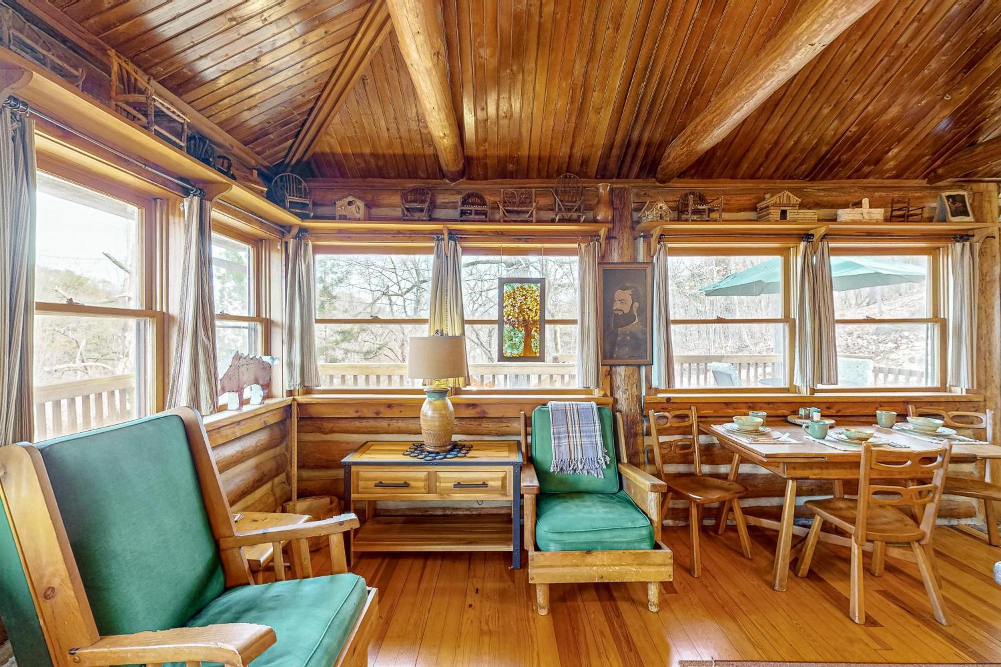 Lake Lucerne - Treehouse Cabin #01 Eureka Springs Eksteriør billede