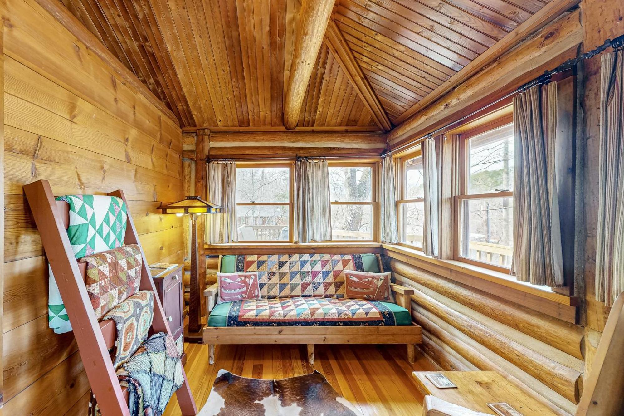 Lake Lucerne - Treehouse Cabin #01 Eureka Springs Eksteriør billede